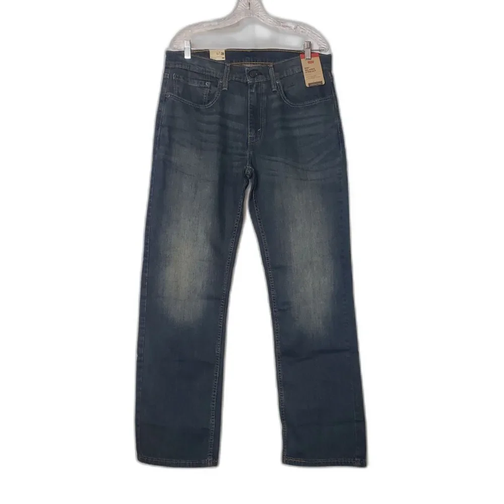 Levis 559 Relaxed Straight Leg Denim Jeans Mens Size 34W X 32L NEW
